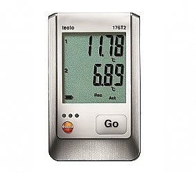 אוגר נתוני טמפרטורה - Testo 176-T2
