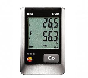 אוגר נתונים לחות וטמפ' - Testo 176-H1