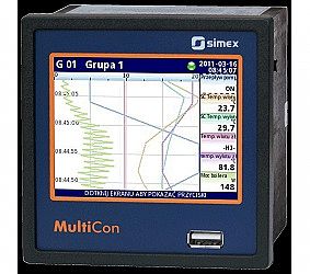 רשם טמפרטורה ללא נייר+ איסוף נתונים CMC-99