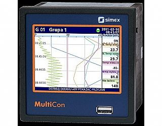 רשם טמפרטורה ללא נייר+ איסוף נתונים CMC-99